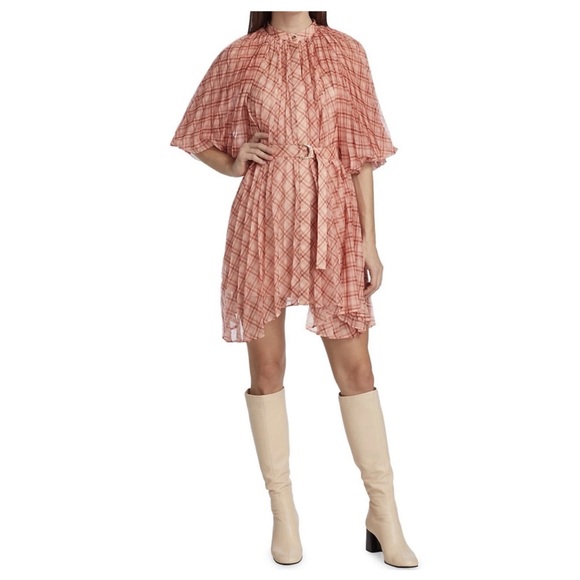 Acler Elegant Plaid Dress